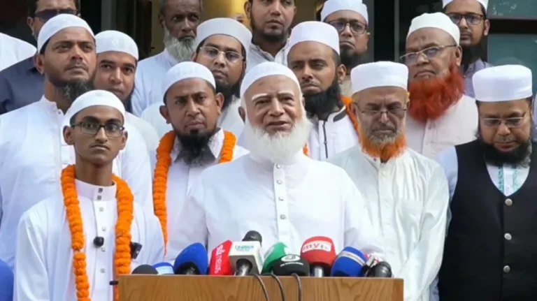 কেউ অভিযোগ করতে পারে নি মাদ্রাসার ছাত্ররা ড্রাগ সেবন করে: জামায়াত আমির
